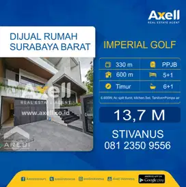 Rumah Imperial Golf Dijual