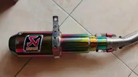 Knalpot Akrapovic GP M1 Rainbow