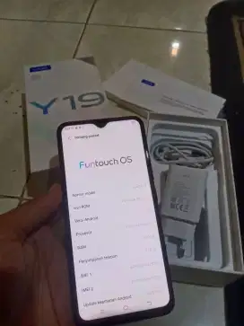jual hp vivo y19 fulset