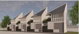 Villa Modern Junrejo Kota Batu Samping BNS