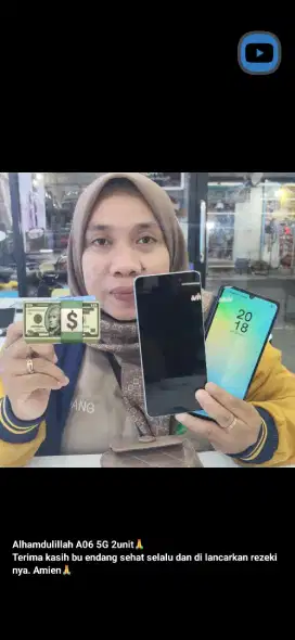 SAMSUNG A06 5G 12/128GB BISA KREDIT DP 0 DAN COD FREE ONGKIR