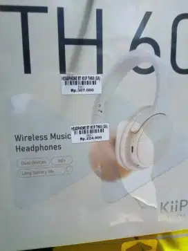 HEADPHONE BT KIIP TH60 (GA)