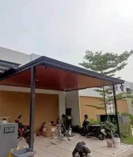 Kanopi atap alderon