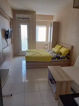 DISCOUNT AGUSTUS,TIPE 1 BR,FULL FURNISHED, APARTEMEN TENGAH KOTA SMG