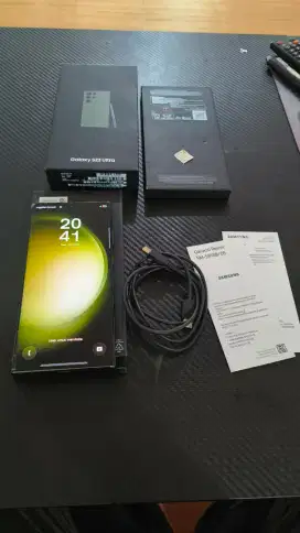 Samsung S23 Ultra 12/256gb Sein Fullset mulus bisa tt hp lain
