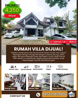 Prestige Living in Ungaran Villa 1.200m² Land, Mountain & Pool View