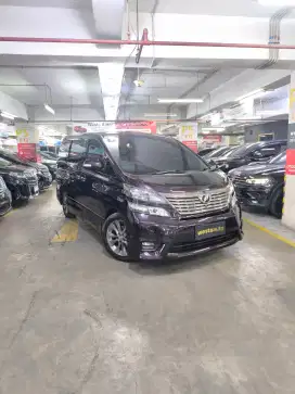 Low KM Toyota Vellfire Z Premium Sound AT 2010 bukan Alphard 2011 G S