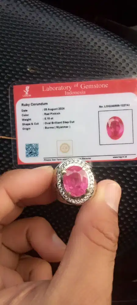 Batu Cincin Rubby
