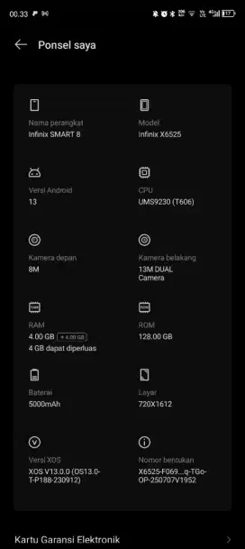 infinix smart 8