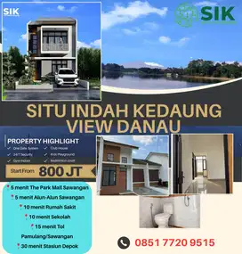 Rumah View Danau Di Sawangan Depok