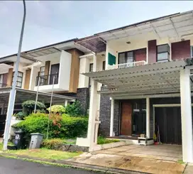 Dijual Rumah Coklat Tingkat Cluster Asera di Harapan Indah 2