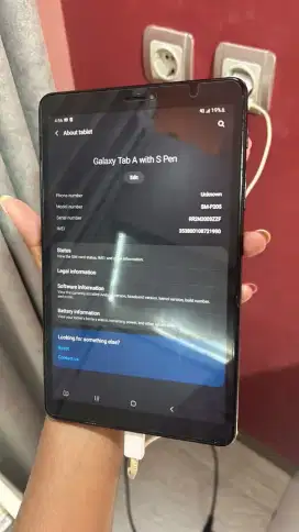 DIJUAL Samsung Galaxy Tab A with S Pen