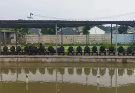 Kursi pemancingan dari ban kuat anti mleot