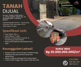Dijual Tanah Strategis – Lokasi Komersial Premium