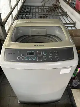 Samsung Mesin Cuci WA85 Wooble Technology Bukaan Atas 8.5 kg