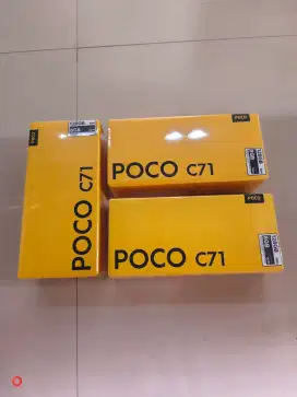 Poco c71 baru new