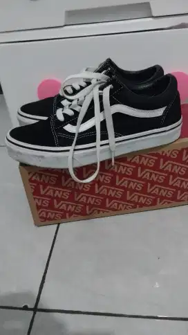 Vans old skool black white