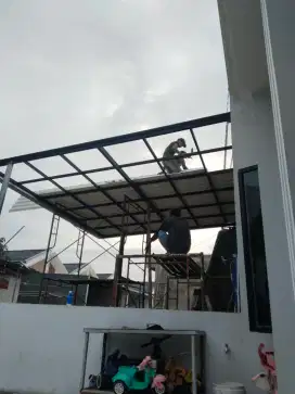 Menerima pesanan pagar, pintu, canopi, railling tangga, balkon, tralis