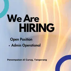 STAFF ADMIN OPERASIONAL