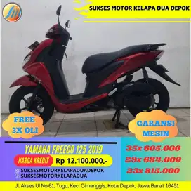 YAMAHA FREEGO 125 2019 CASH/KREDIT DP CUMA 400RB AJA