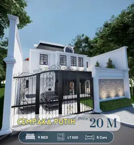 Rumah cantik daerah cempaka putih jakarta pusat