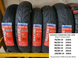 Ban Motor Maxxis Victra, Maxxis Diamond, Maxxis Extramaxx, Green Devil