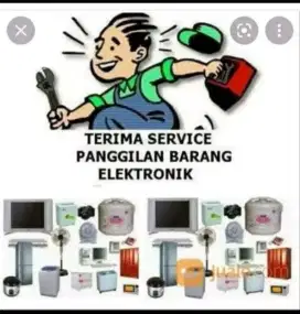 Jasa panggilan service AC kulkas mesin cuci flezer pompa air dll