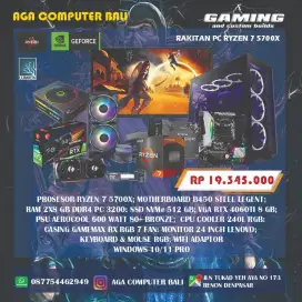 Komputer Rakitan  Ryzen 7 5700X