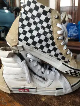 Vans sk8 hi reissue cut and paste