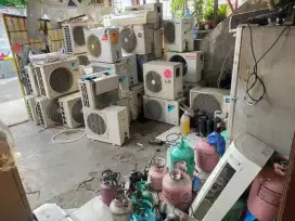 Jasa panggilan service AC kulkas mesin cuci flezer pompa air dll