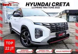 2022 HYUNDAI CRETA PRIME 1.5 TWO TONE Panoramic  Tdp22jt