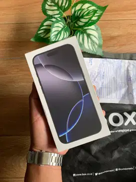 16 Pro Max 256gb iBox Black Titanium (BNIB)