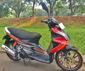 (SIMPANAN) Suzuki Skywave Tahun 2008 Merah Hitam Two Colour (ORIGINAL)