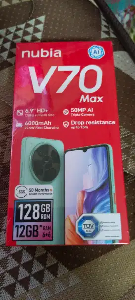 Nubia V70 max baru.