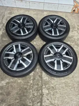 Jual velg oem Chery J6 R19 pcd 5×108 plus ban 90% 2024..4pcs