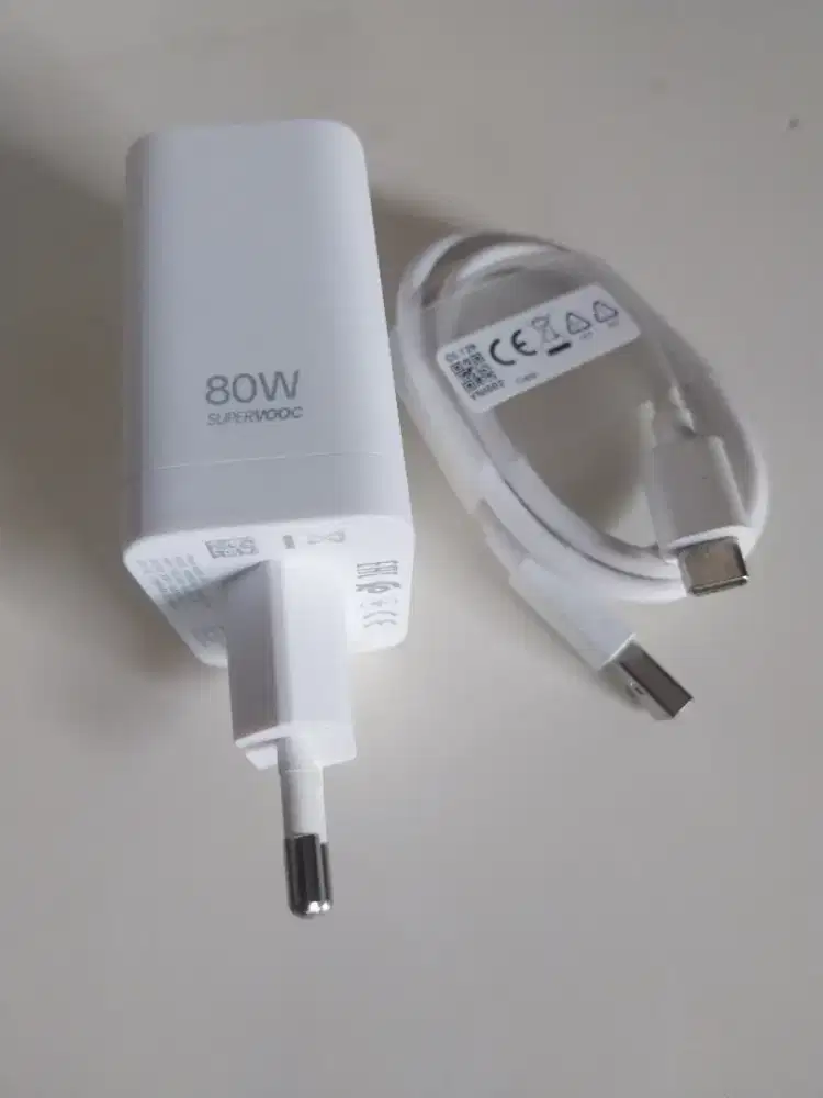 charger original oppo 80 watt