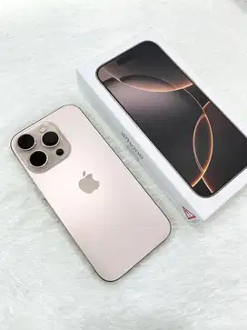 Iphone 16 pro 256gb desert titanium, resmi iBox (like new)
