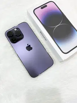 Iphone 14 pro 128gb deep purple, resmi iBox (like new)