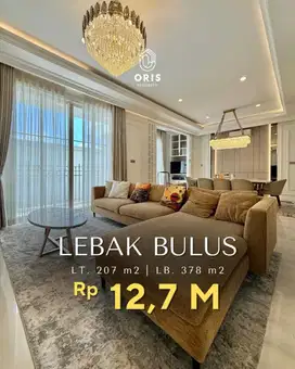 Rumah Semi Furnished Dlm Townhouse di Lebak Bulus Jakarta Selatan