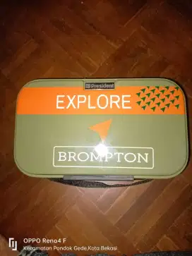di jua rombi sepeda merk brompton kondisi masih baru