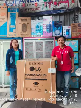 Mesin cuci LG 2 tabung 14KG