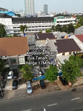 Tanah Komersial di kebayoran baru jakarta selatan