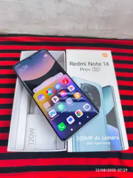 Redmi Note 14 Pro Plus 5G 8/256 Fullset ori segel garansi On