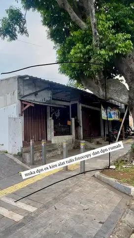 Di jual cepat lahan tanah rumah/kios