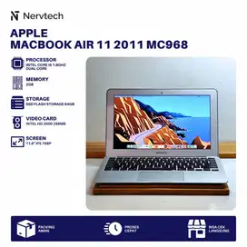 Apple Macbook Air 11 2011 MC968 Core i5 2GB/64GB 11 inch Laptop Mac