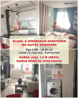 Jual dan sewa apartemen mg suite full furnished