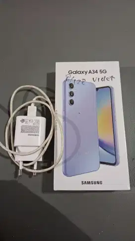 Samsung A34 5g Resmi LIKE NEW