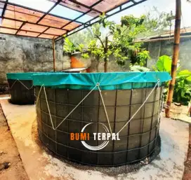 Kolam Terpal Bundar / Kolam Terpal Bioflok / Kolam Terpal Bulat