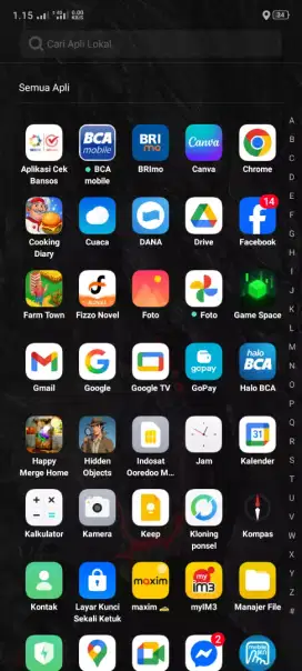 Oppo A31 Ram 8 NEGO