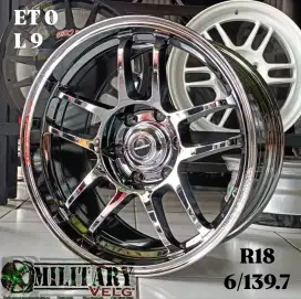 Racinghart CP-035 Flowforming R18 Blackchrome